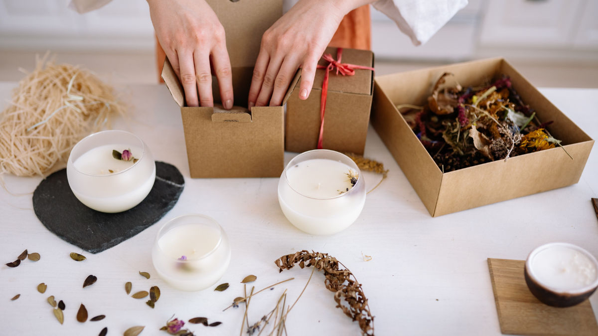 Cardboard Candle